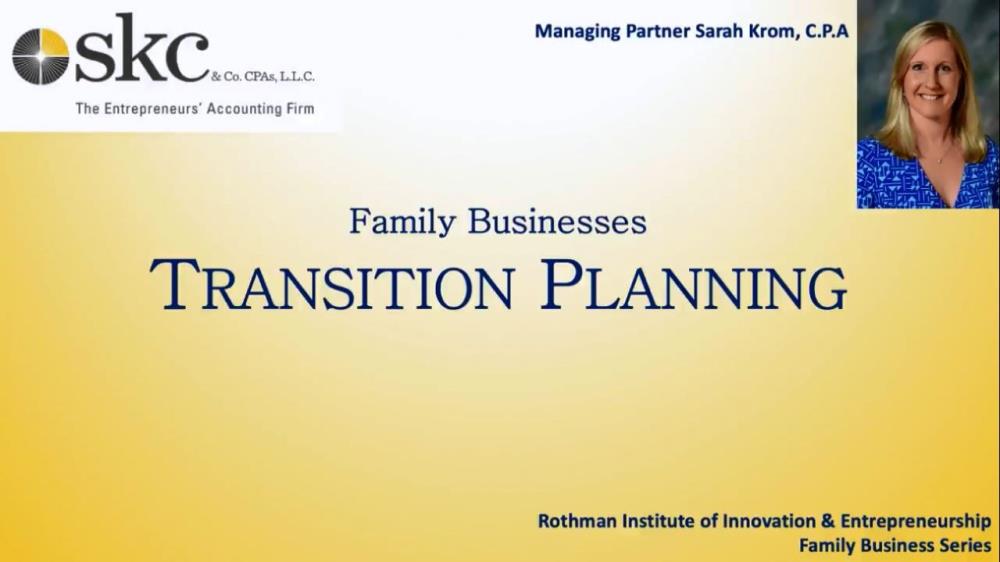 Family Business - Transitions