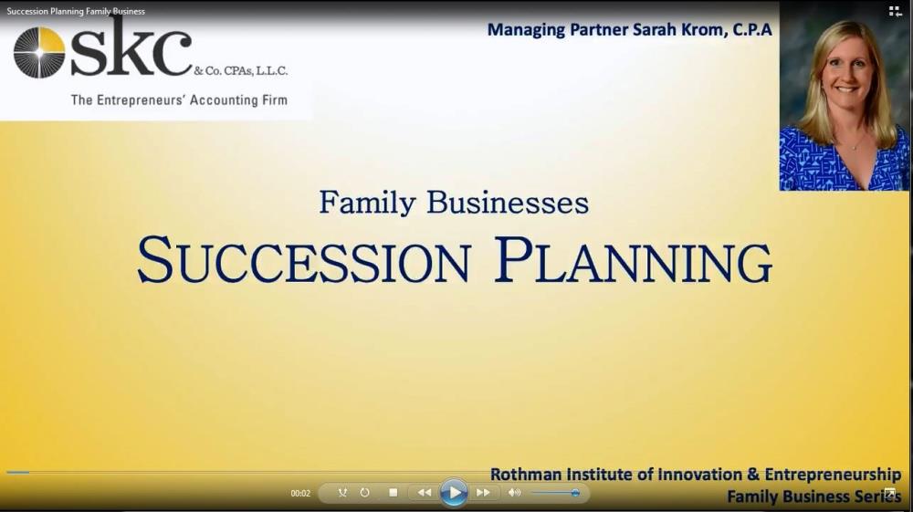 Succession Planning for Family Business