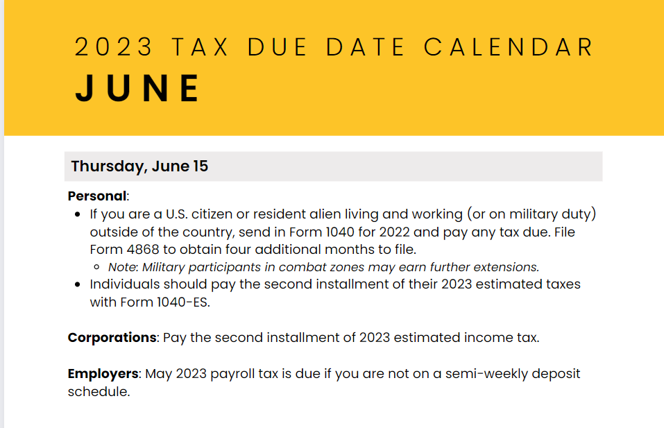 June